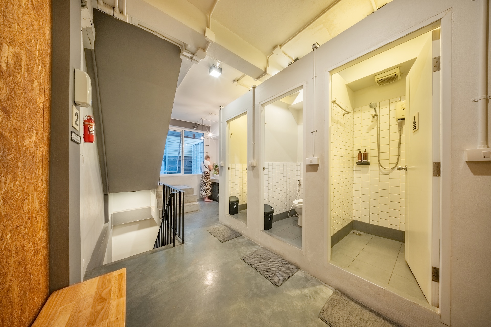 Shared Bathroom Corridor